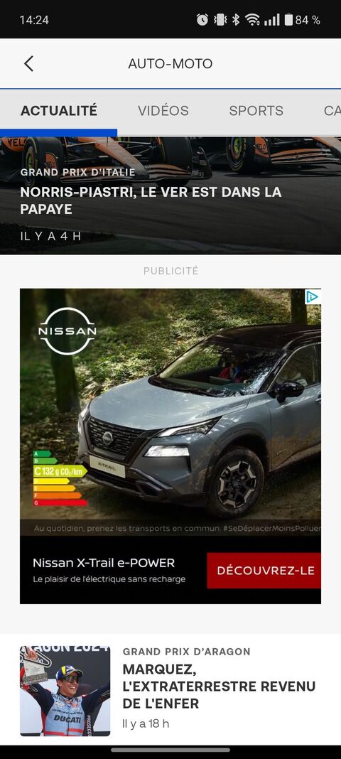 Mobile app preview